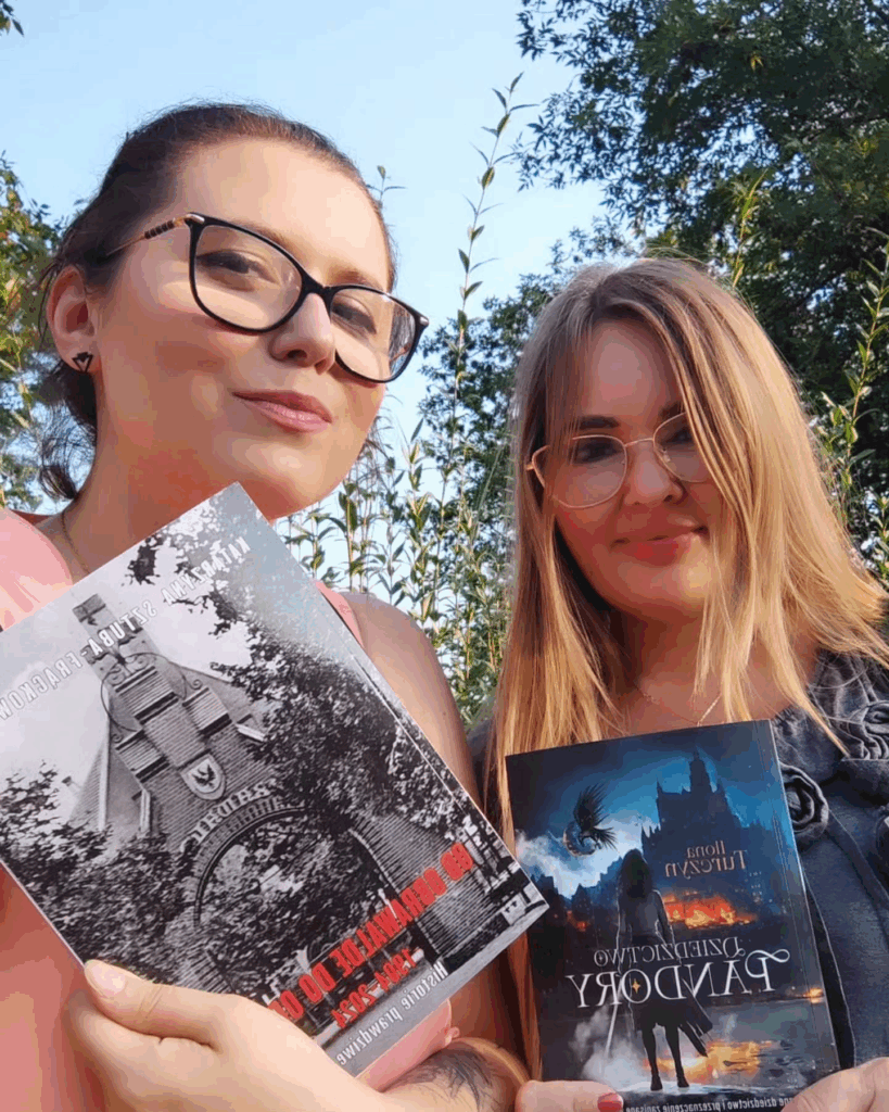 Spotkanie Prezes Katarzyny Sztuby-Frąckowiak z Iloną Turczyn – Autorką Fantastyki i Sci-Fi Dziedzictwo Pandory oraz Upadek Pandory