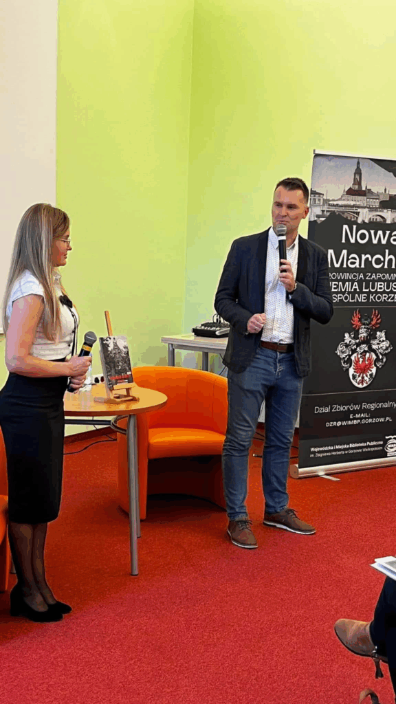 Spotkanie w Wojewódzkiej i Miejskiej Bibliotece Publicznej w Gorzowie Wlkp.