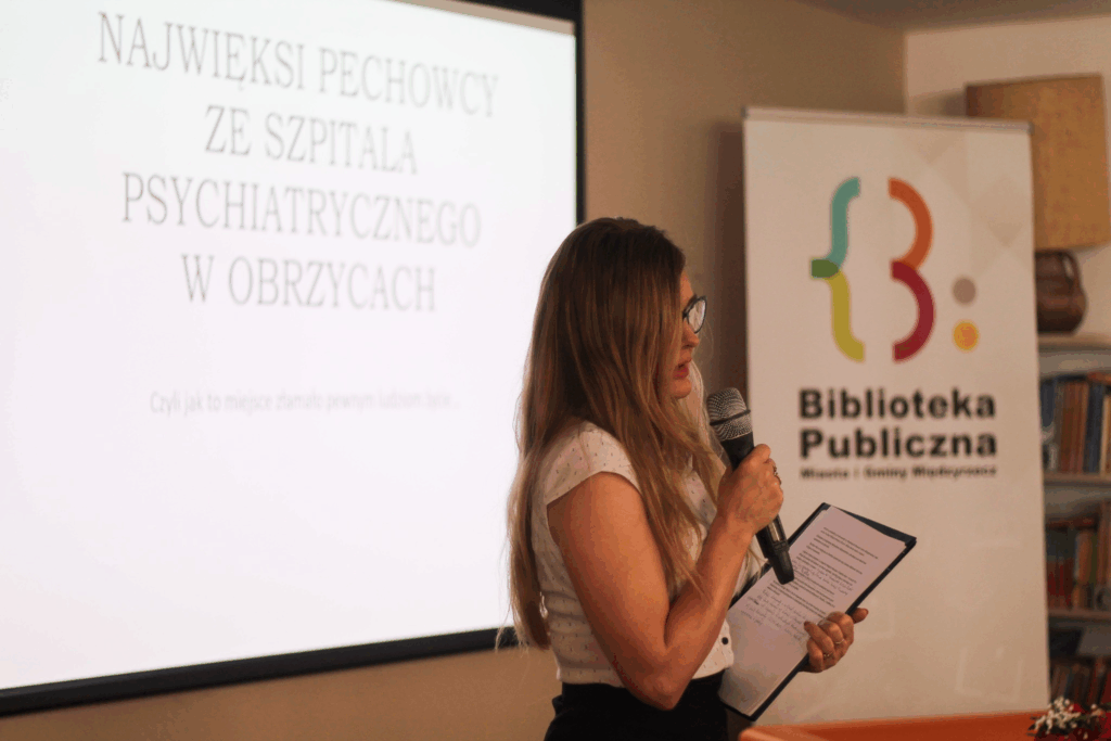 „Najwięksi pechowcy ze Szpitala Psychiatrycznego w Obrzycach”. BIBLIOTEKA PUBLICZNA 13 czerwca 2025r