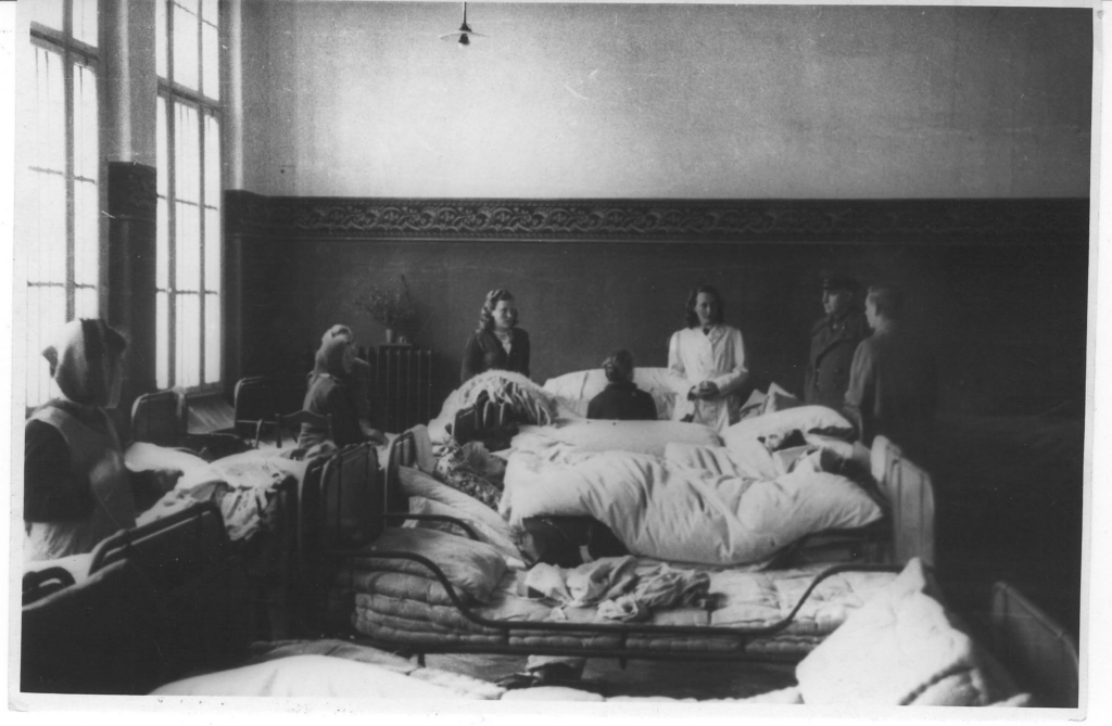 WKROCZENIE ARMII CZERWONEJ DO OBRZYC 1945