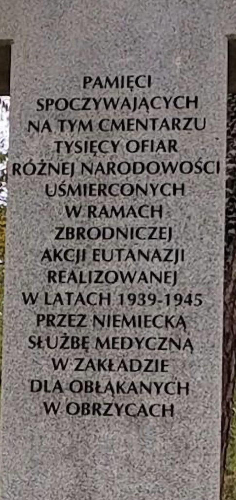 W CICHEJ PAMIĘCI…1 LISTOPADA W OBRZYCACH.